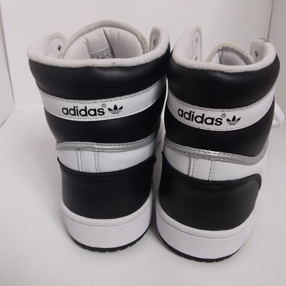 Adidas Originals Top Ten Hi Men's Size 13 Rebound White/Black Shoes - Picture 2 of 12